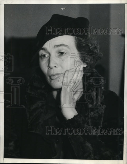 1935 Press Photo Adela Rogers St. Johns asks for son's custody in L.A. court - Historic Images
