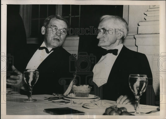 1938 Press Photo Richmond Va Dr Jacob Kingsley Shaw & Dr Liberty Hyde Bailey - Historic Images