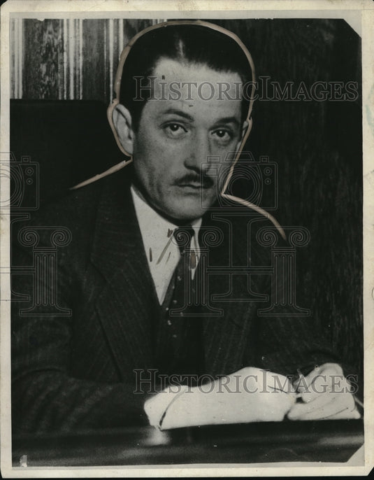 1931 Press Photo Judge Walter B Wanamaker of Akron Ohio - nec93035 - Historic Images