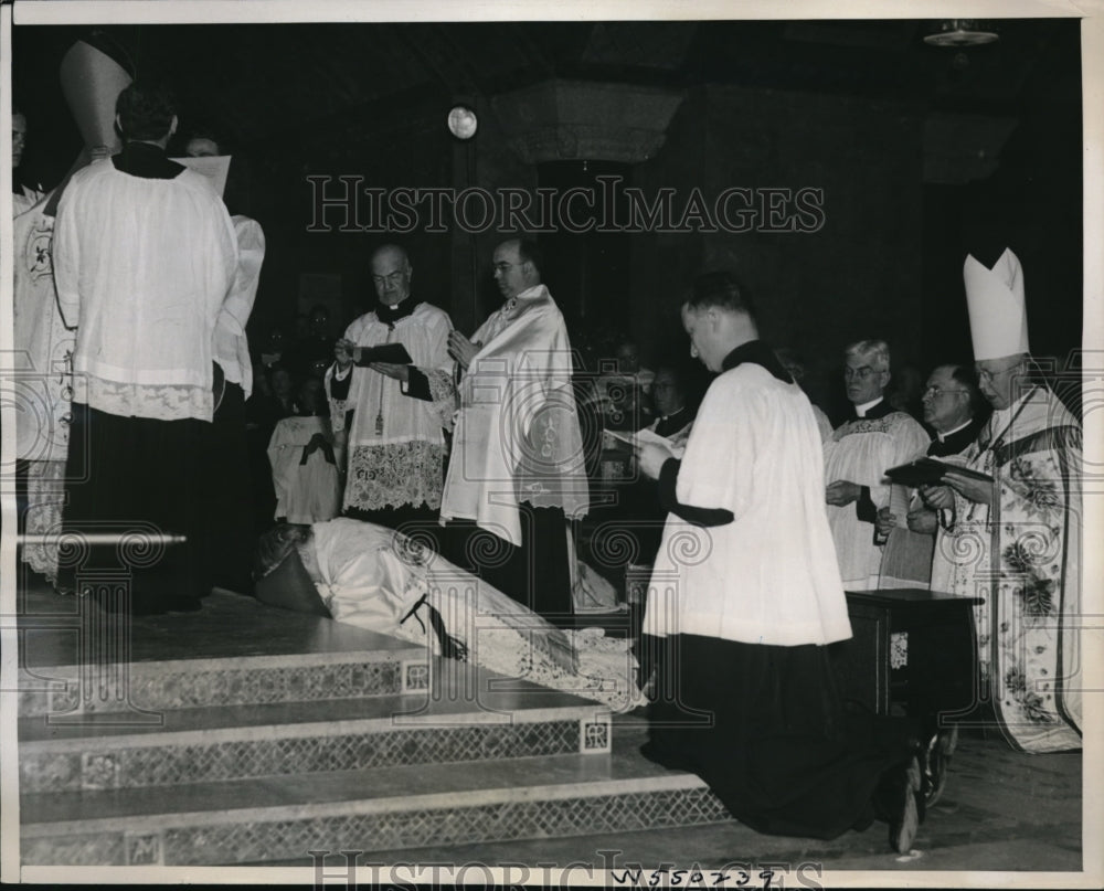 1940 DC Catholic Univ Rt Rev Msgr Joseph Corrigan  - Historic Images