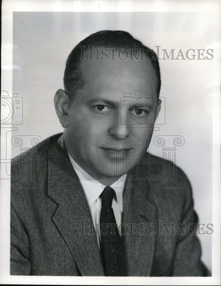 1964 Press Photo CBS Reports Executive producer Arthur Morse - nec94587 - Historic Images