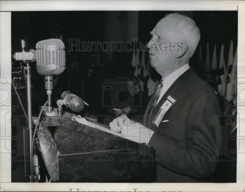1941 Press Photo Chairman Davis opens Red Cross convention - Historic Images
