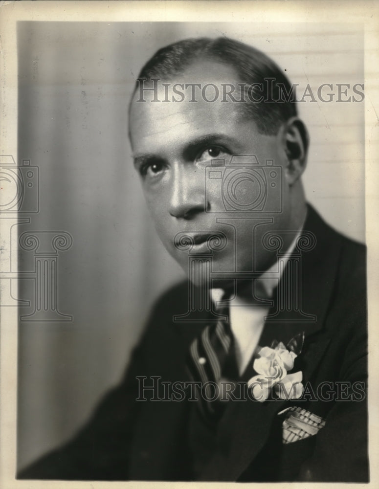 1932 Press Photo Joe Moss and his Orchestra are heard over WEAF and Network - Historic Images