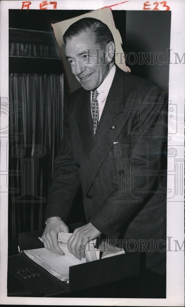 1952 Press Photo Federal judge James McGranery as the new Atty Gen - Historic Images