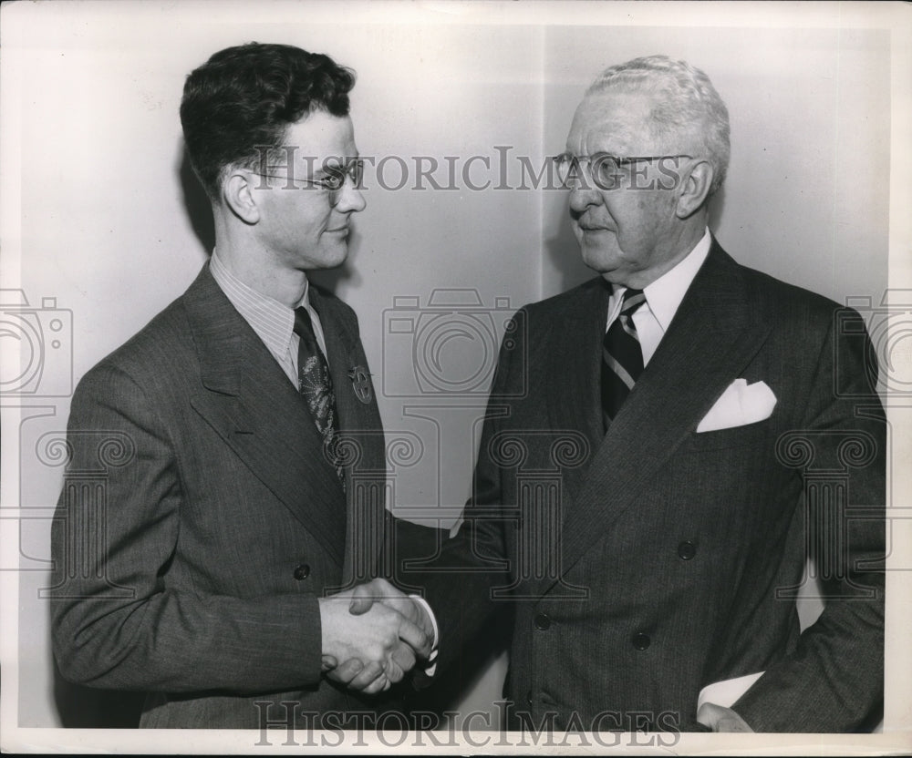 1948 Press Photo WT Holliday president of Standard Oil of Ohio - Historic Images