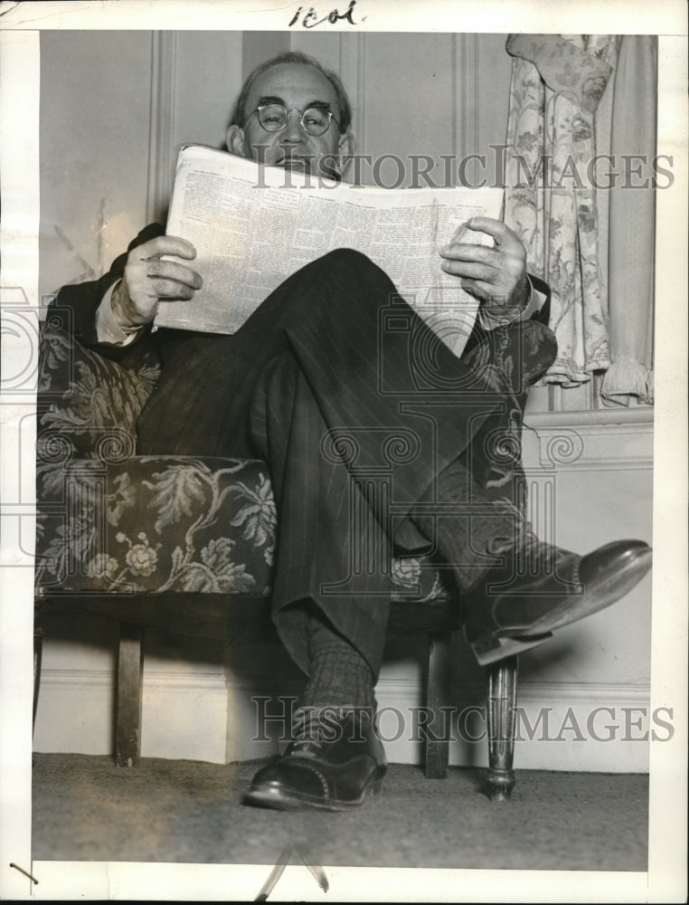 1939 Press Photo Tom Mooney pardoned after 20years in San Quentin - nec95209 - Historic Images