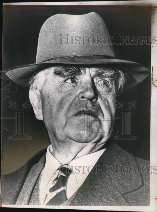1948 Press Photo John L. Lewis, President of United Mine Workers of America - Historic Images