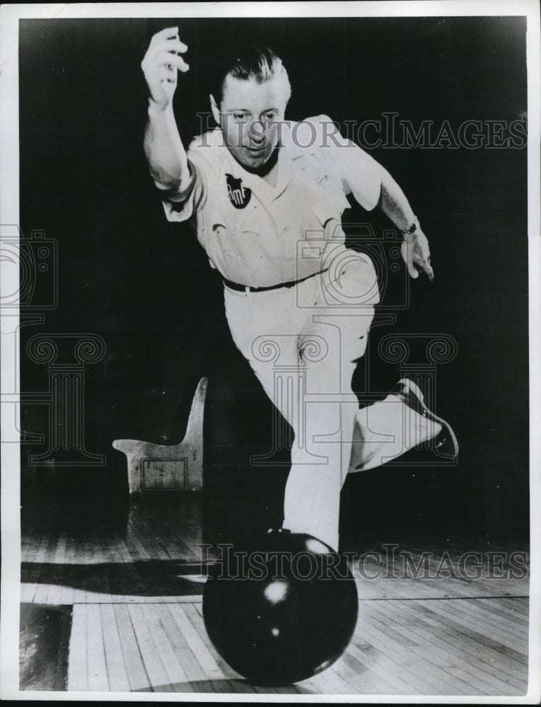 1962 Press Photo Bowler Tony Lindemann - nec96731 - Historic Images