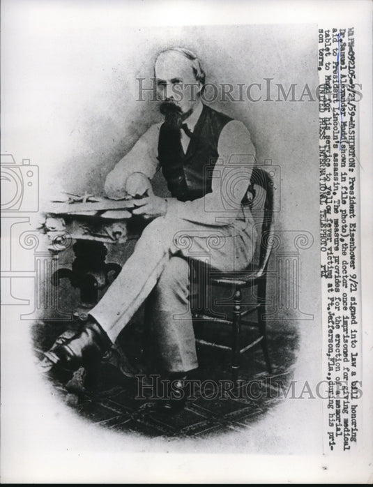 1959 Press Photo Dr. Samuel Alexander Portrait - nec96752 - Historic Images