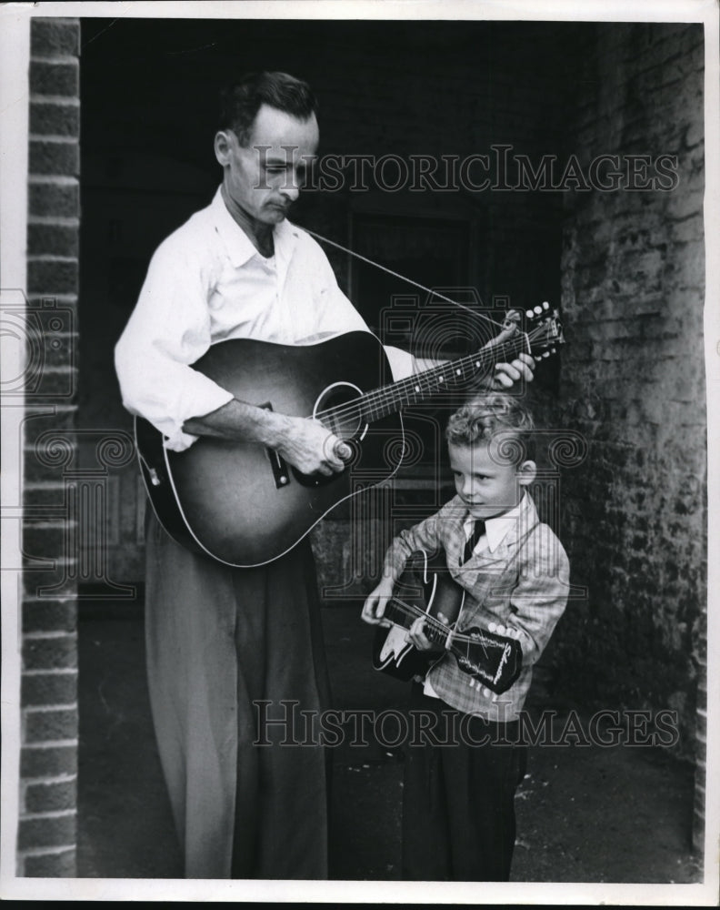 1967 Press Photo David Huffman Junior Huffman Musicians - Historic Images