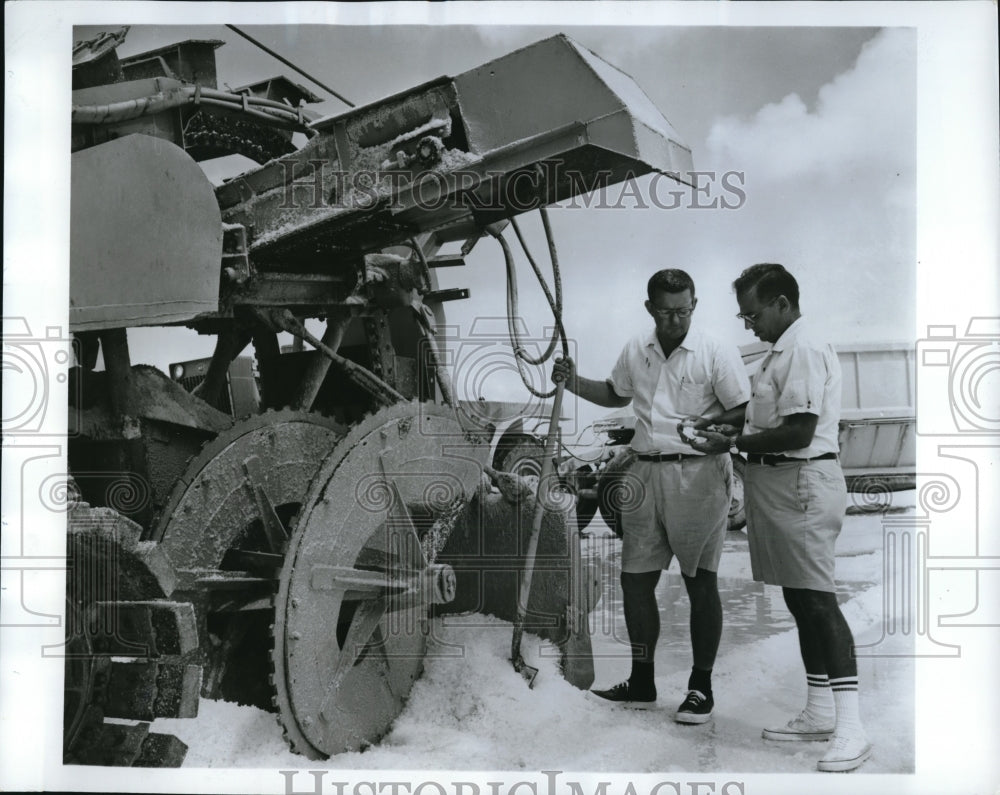 1969 Press Photo Gardner Jones Cowell HL Bradley Salt Company - nec96919 - Historic Images