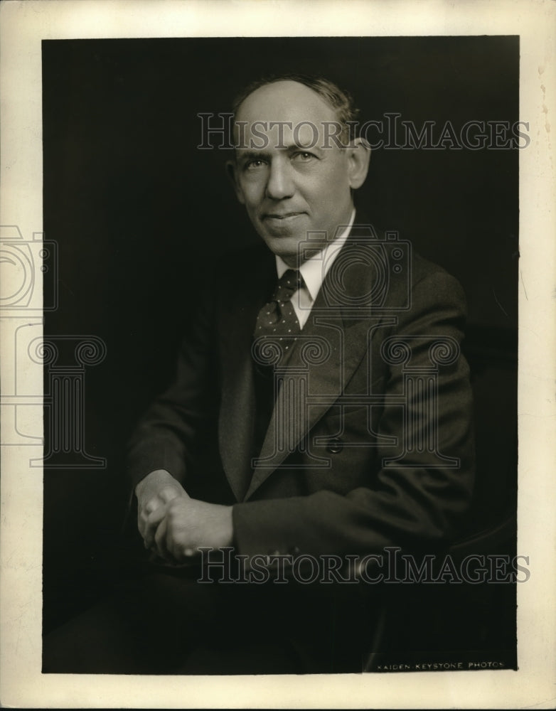 1932 Press Photo Portrait of Dr. Louis S. London a Psychiatrist - Historic Images