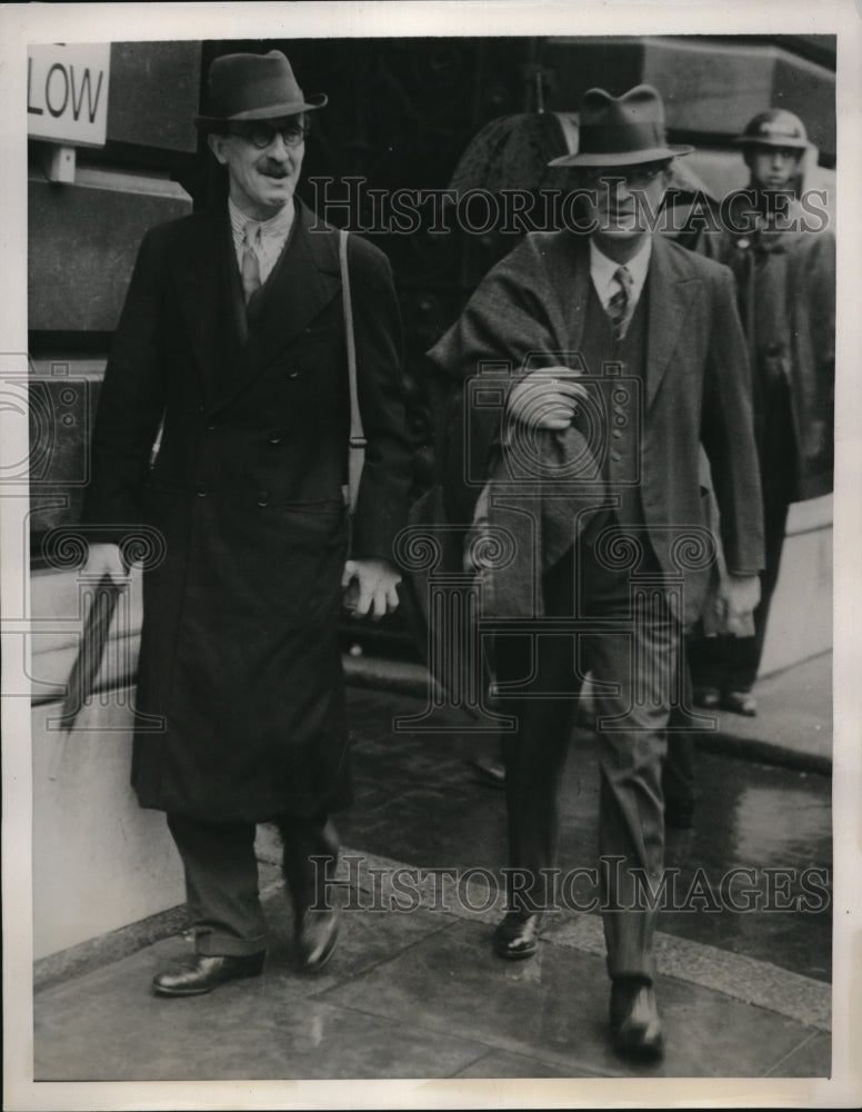 1940 Press Photo Lord Lothian after his visit to the British Foreign Affairs-Historic Images