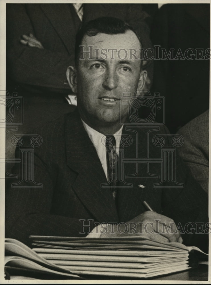 1931 Press Photo New elected American Association of Port Authority Pres. Allen - Historic Images