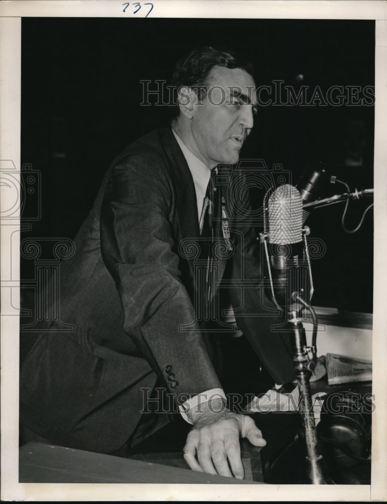 1940 Press Photo Philadelphia Pa Rep Hamilton Fish of NY - Historic Images