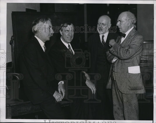1934 Press Photo Cleveland Ohio Natl Academy of Science Dr CG Abbot, - Historic Images