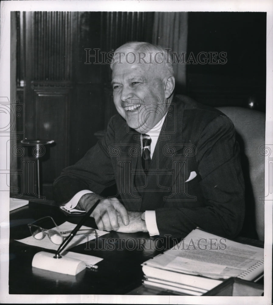 1952 Press Photo Charles E. Wilson named as Secretary of Defense - Historic Images