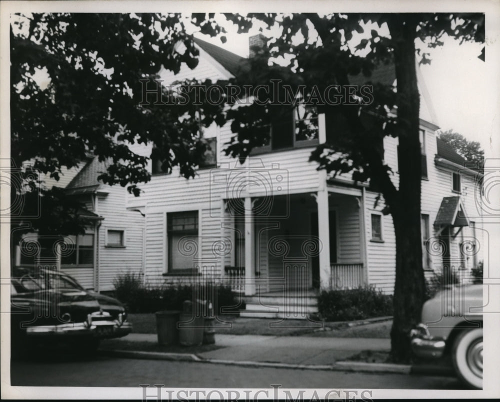 1955 Press Photo Home of William E. Beyer - Historic Images