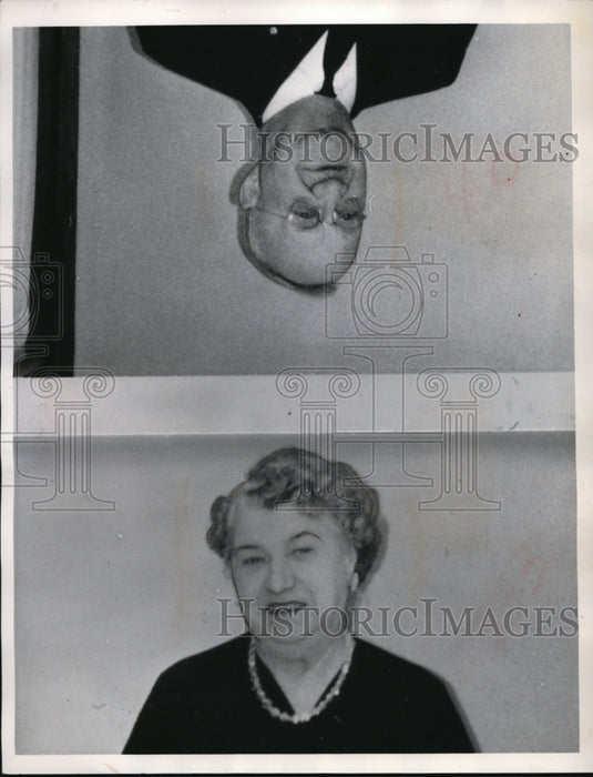 1952 Press Photo Golden anniversary of Mr & Mrs Arthur Juergens - Historic Images
