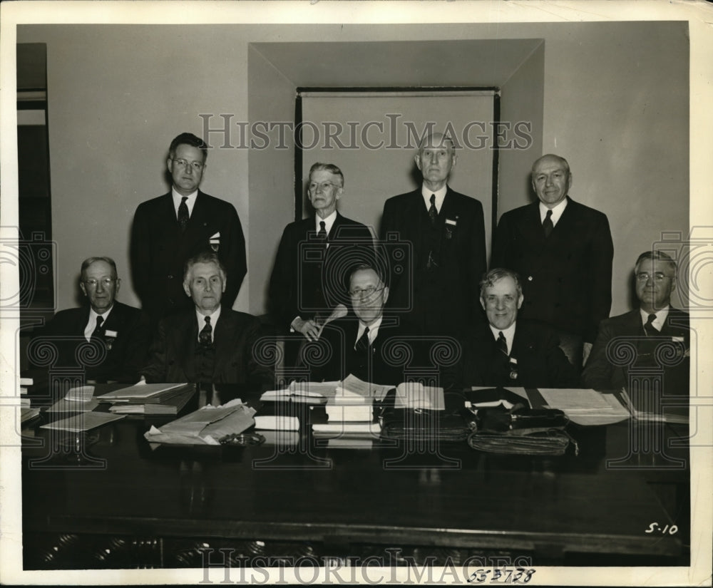1940 Press Photo The Methodist Judicial Council are French, Van, Scranton - Historic Images