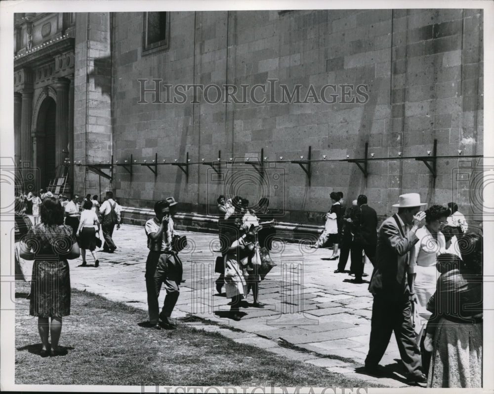 1962 Press Photo Confirmation day at Cathedral of Mexico - Historic Images