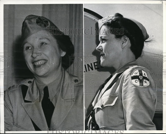 1942 Press Photo Comdr Dorothy Bell dismissal & Comdr Victoria Brown appointment - Historic Images