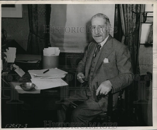 Press Photo The author of The Happy Profession is Ellery Sedgwick - Historic Images