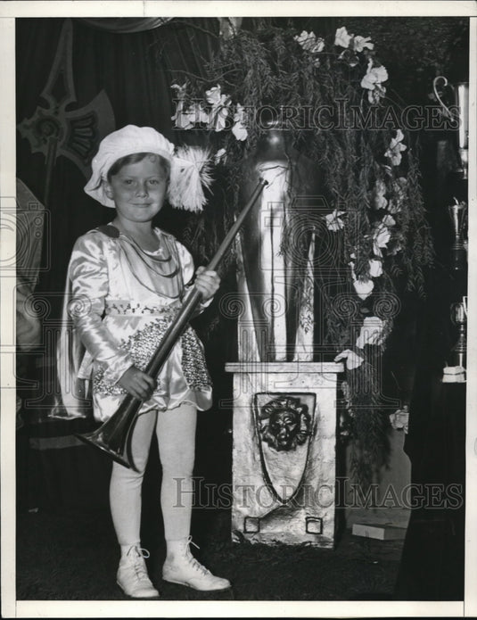 1937 Press Photo Warren Lee Manahan at Baby parade in La Calif - Historic Images