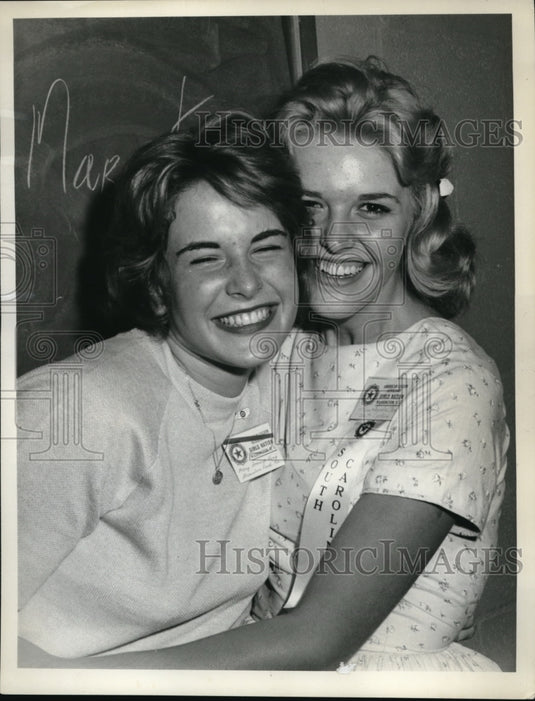 1962 Press Photo Sandra Clardy, nominated for pres, Federalist Party ticket - Historic Images