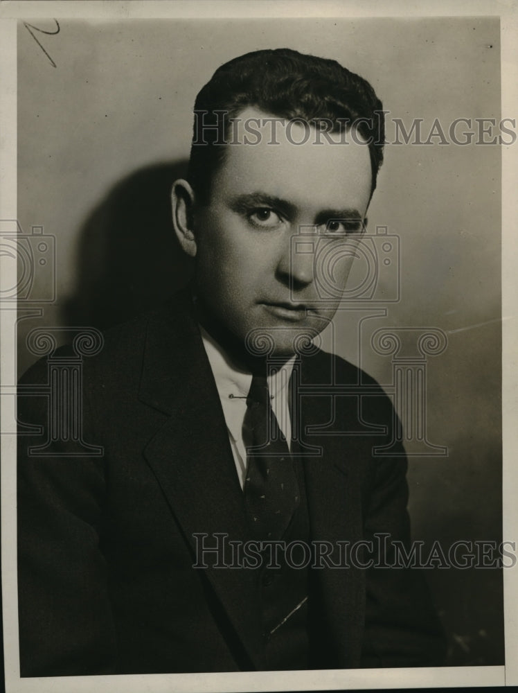 1931 Press Photo W C Murray Jr - Historic Images