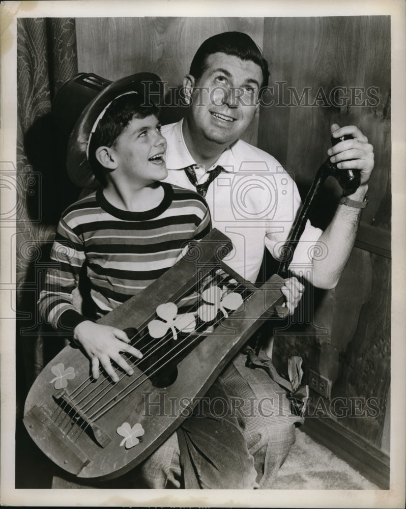 Patrick &amp; Don McNeill on Breakfasst Club on ABC1948 Press Photo - nec99584 - Historic Images