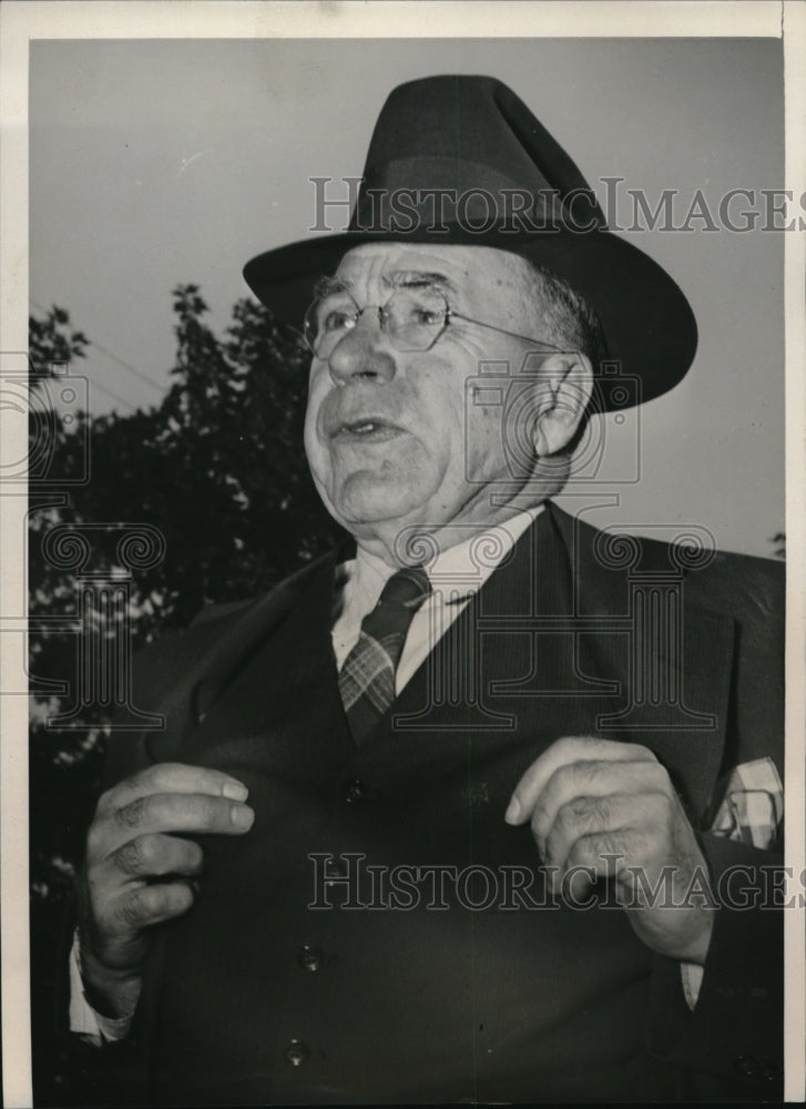 1940 Press Photo John Zahnd of Indianapolis runs for President again - Historic Images