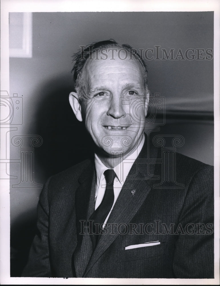 1962 Press Photo Col. Donald F. Hull of AA4 Executive Director - nec99754 - Historic Images