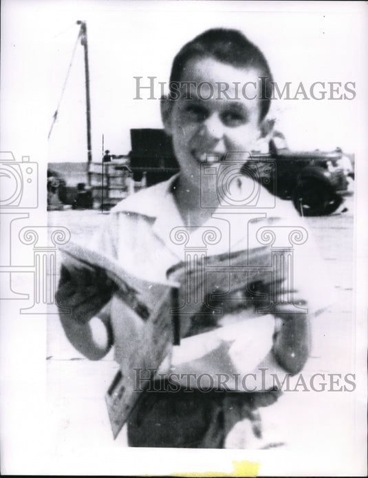 1962 Press Photo Stephan Smith, a St. Colleta's School student is still missing - Historic Images