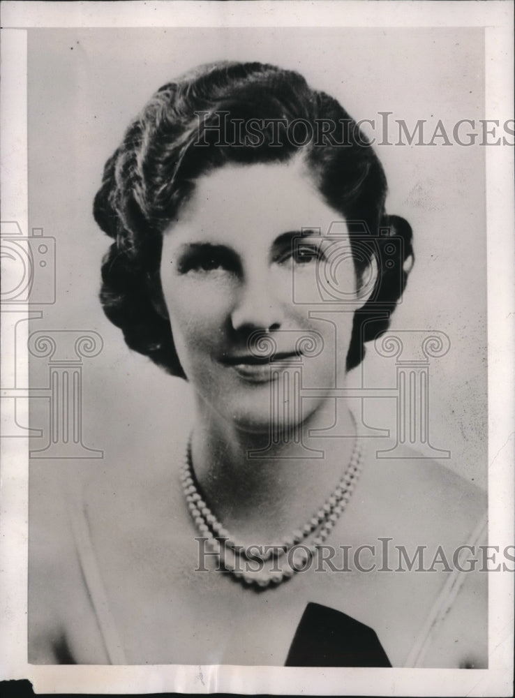 1939 Press Photo Savannah Ga Leila Ruth Jones Princess for Paper Festival-Historic Images