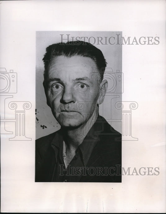 1954 Press Photo The lie detector made Henry Fuehrer admits that he's lying-Historic Images