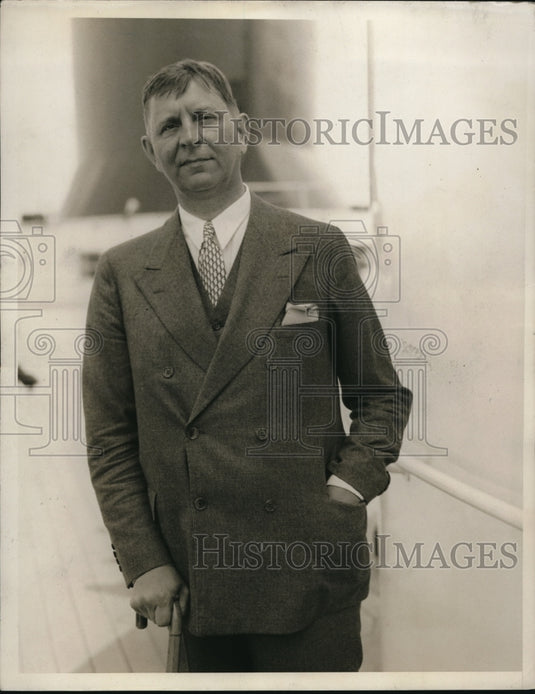 1935 Press Photo Mr Frank W Taylor - Historic Images
