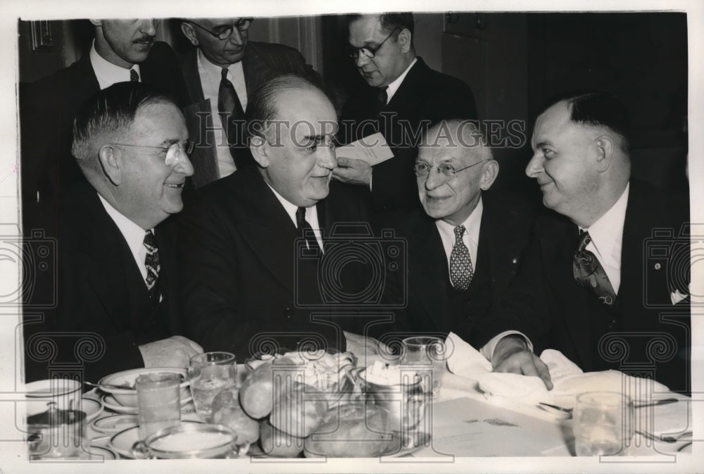 1940 Press Photo DC Rep AF Maciejewski, FA Swietlik, Dr TA Starzynski - Historic Images