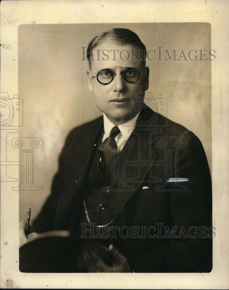 1926 Press Photo Rudolph Ringwall asst conductor of Cleveland Orchestra-Historic Images