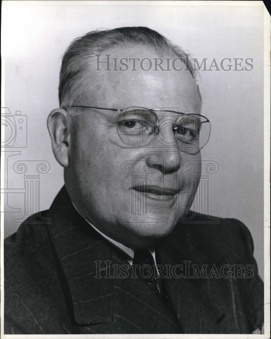 1941 Press Photo Rudolph Ringwall in Cleveland Ohio - Historic Images