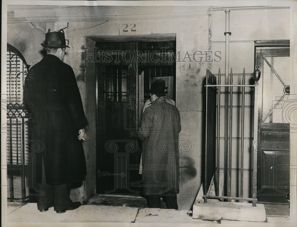 1936 Press Photo Mrs. Nancy Titterton Found Dead In Her Homes Bathtub-Historic Images