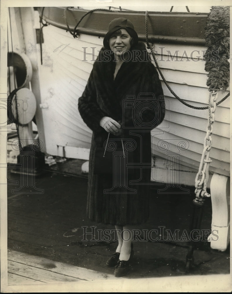 1930 Press Photo Miss Katherine Tool of New York City. - Historic Images