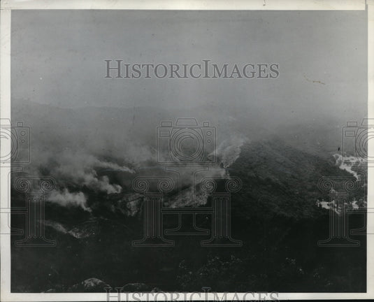 1939 Press Photo Damp Fogs Give Hope To California's Firefighters - Historic Images