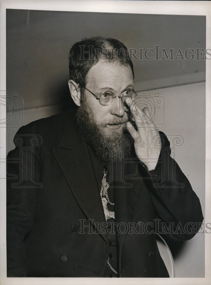 1937 Press Photo Bishop Pierre Fallaize - Historic Images