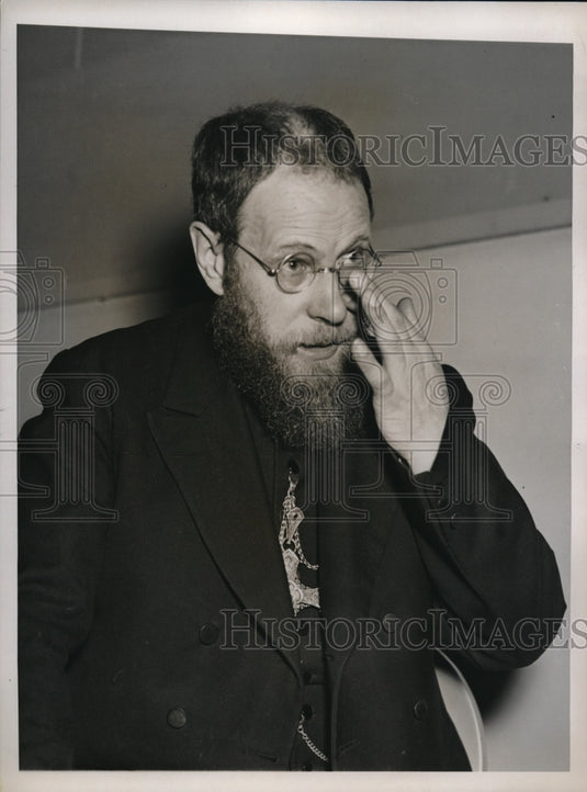1937 Press Photo Bishop Pierre Fallaize - Historic Images