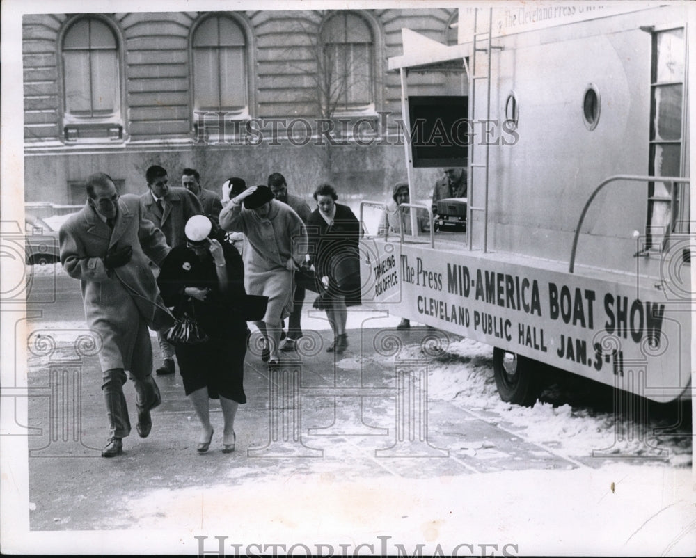 1959 Press Photo The Press Mid-America Boat Show - Historic Images