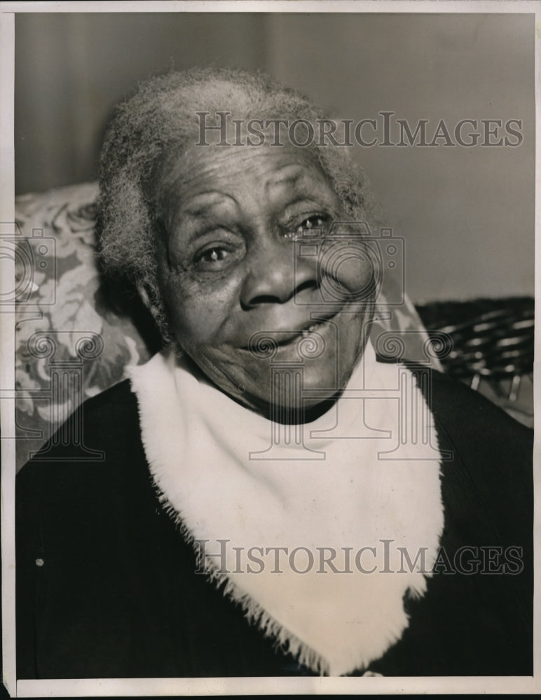 1938 Press Photo Flora Tatum Williams, 119,  oldest woman in U.S - Historic Images