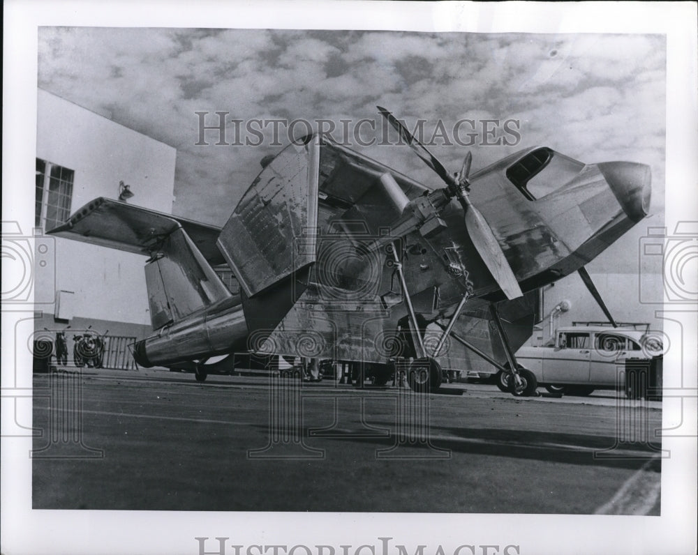 1957 Using the deflected slipstream principle, the Army/Ryan - Historic Images