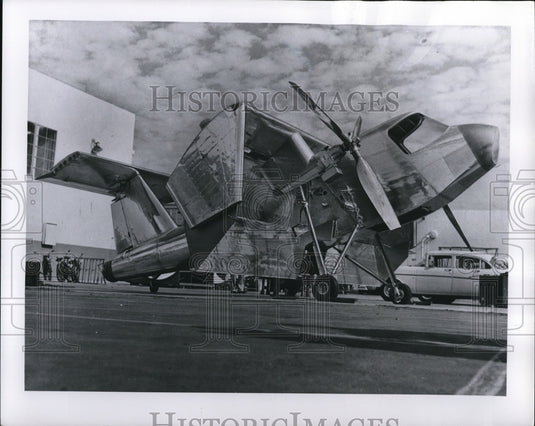 1957 Using the deflected slipstream principle, the Army/Ryan - Historic Images