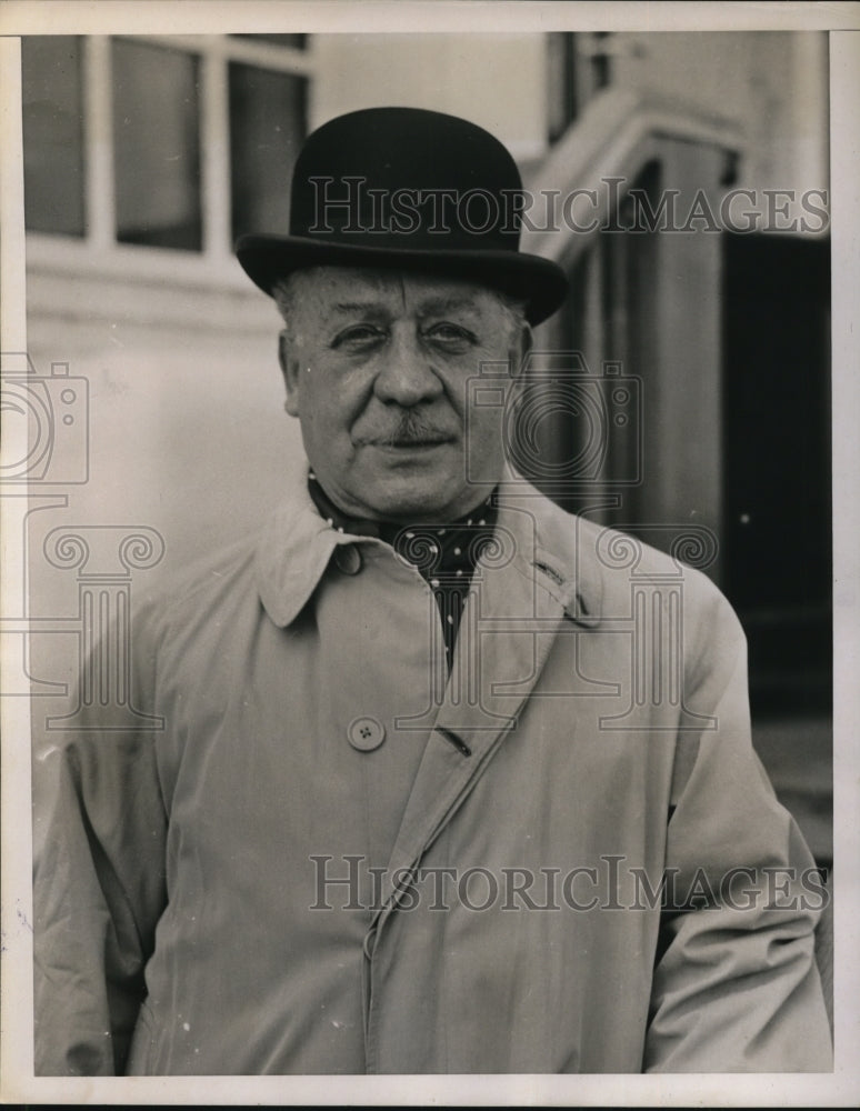 1937 Press Photo American Sportsman Emile Pfizer - Historic Images